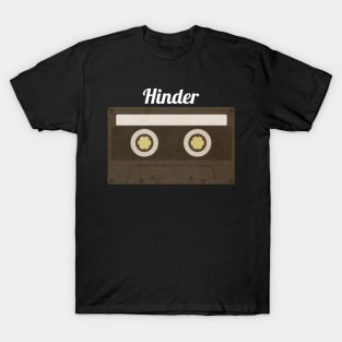 Hinder / Cassette Tape Style T-Shirt